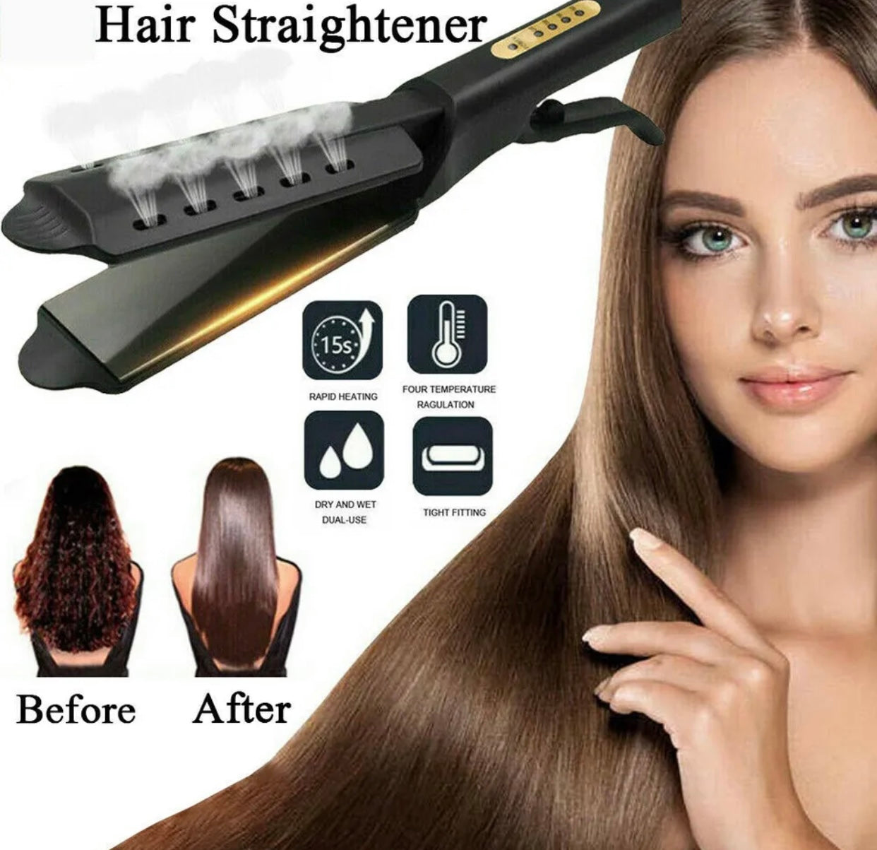 Non-Damage Hair Straightener